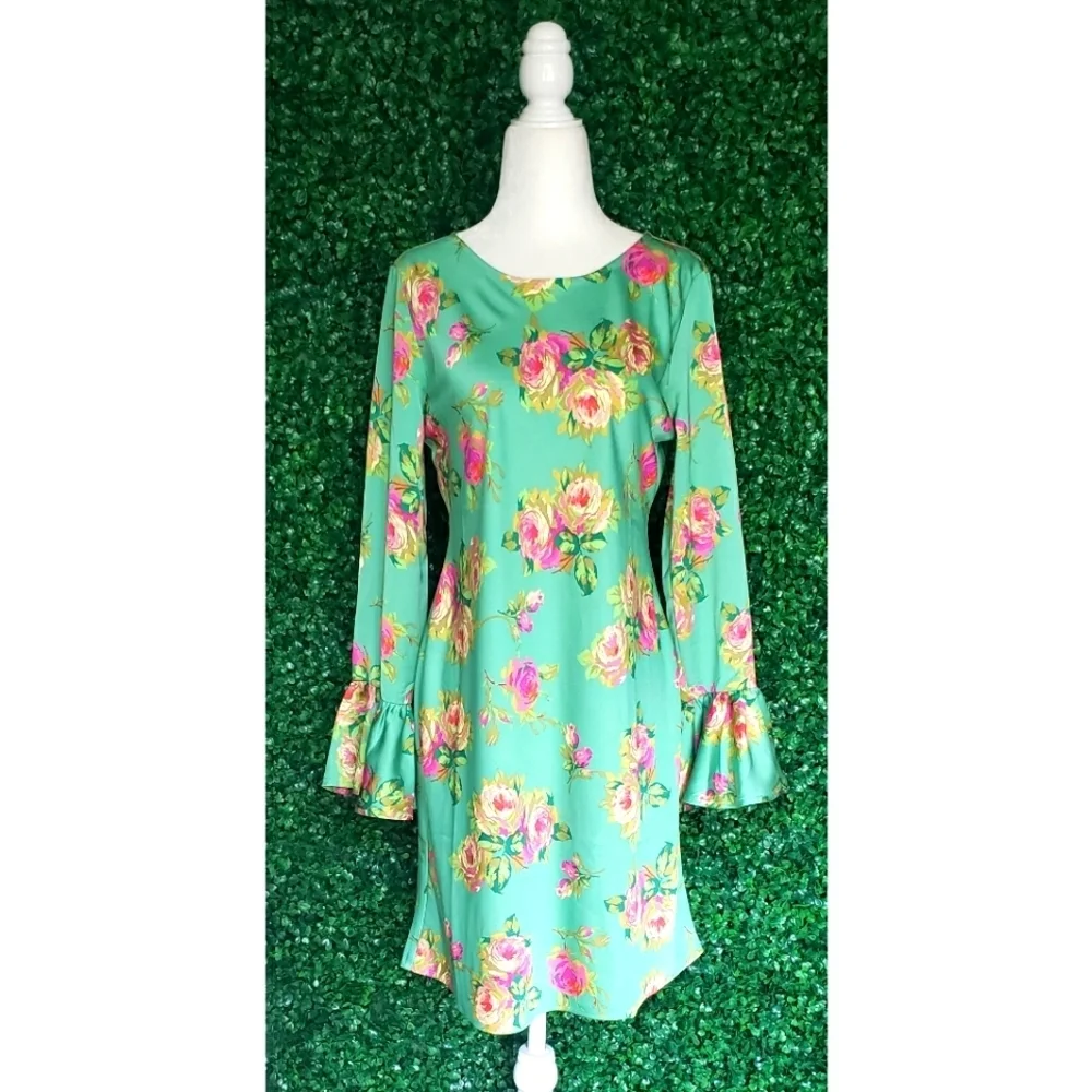 67. J.Crew Winter garden dress in lavish rose